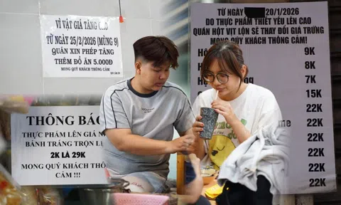 Sau 3 năm giữ giá, quán quen dán bảng tăng 2.000 đồng: "Thà thẳng thắn dán bảng để khách biết trước còn hơn tăng âm thầm"