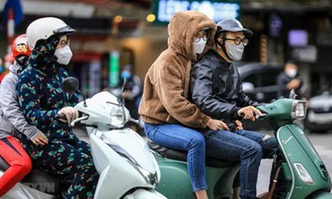 Không khí lạnh liên tục tăng cường, nhiệt độ ở miền Bắc giảm sâu