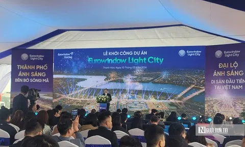 Khởi công dự án "Thành phố Ánh sáng" bên bờ sông Mã, tổng đầu tư 13.000 tỷ đồng
