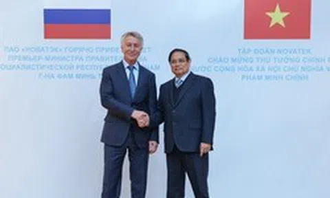 Thủ tướng thăm tập đoàn khí đốt hàng đầu của Nga, thúc đẩy các dự án LNG lớn tại Việt Nam