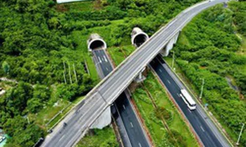 Khắc phục hư hỏng trên cao tốc Vân Phong - Nha Trang trước ngày 30/3