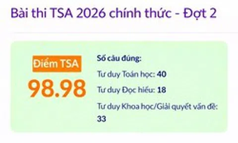 Sai 9 câu vẫn đạt 98,98 điểm: ĐH Bách khoa Hà Nội giải mã 'nghịch lý' điểm thủ khoa