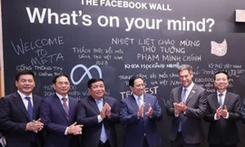 Tập đoàn Meta cảm ơn quan hệ đối tác mẫu mực với Cổng Thông tin điện tử Chính phủ