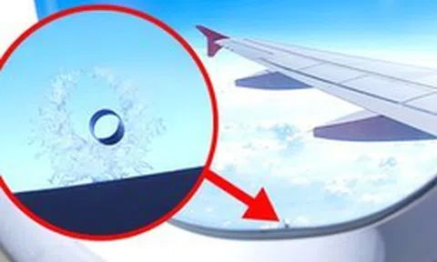 Hơn 90% người đi máy bay không biết công dụng của chiếc lỗ nhỏ trên kính cửa sổ cabin