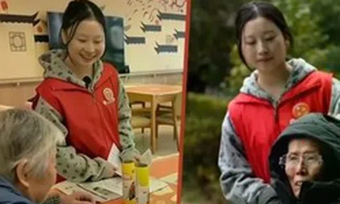 Cô gái 25 tuổi chọn sống trong viện dưỡng lão