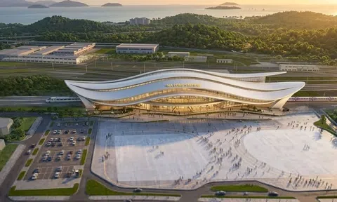 Hé lộ hình ảnh của Hạ Long Station tại Vinhomes Global Gate Hạ Long