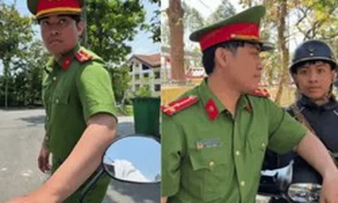 Clip tuyên truyền giao thông hút 5 triệu người xem, “chuyển cảnh mượt như sunsilk”: Danh tính Thượng uý và bạn diễn rapper