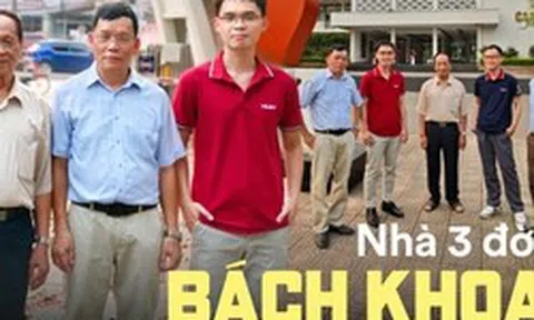 Gia đình có "DNA Bách khoa" lạ lùng: 3 đời làm đồng môn, 2 thế hệ sinh đôi cùng dắt tay nhau bước qua cổng parabol