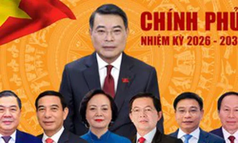 DANH SÁCH THÀNH VIÊN CHÍNH PHỦ, CƠ CẤU CHÍNH PHỦ NHIỆM KỲ 2026-2031