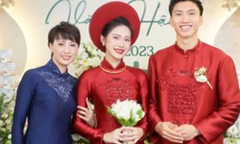 Mẹ vợ từng khẳng định Đoàn Văn Hậu may mắn mới có dịp vào nhà Doãn Hải My sớm như vậy