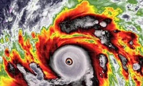 Siêu bão Sinlaku đang mạnh nhất thế giới năm 2026