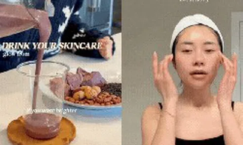 Phụ nữ Hàn tuổi 35 giữ da đẹp mịn màng nhờ 2 thói quen: Sáng uống nước đẹp da, tối dưỡng ẩm theo cách riêng