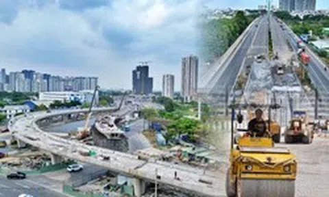 Cầu vượt nút giao 3.400 tỷ đồng ở TP.HCM tăng tốc về đích