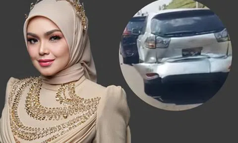 Nữ ca sĩ 47 tuổi nhập viện sau tai nạn liên hoàn