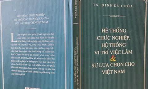 Cuốn sách đầu tay của nguyên vụ trưởng về vị trí việc làm và lựa chọn của Việt Nam