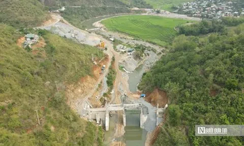 Thủy điện 420 tỷ đồng sắp hoàn thành: Đưa nước sông Mã "xuyên núi" qua tuyến hầm 3,4km