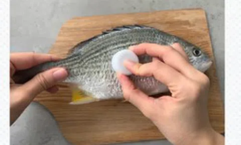 Mẹo đánh vảy cá: Không cần dao hay đồ bào, chỉ dùng 1 "phế liệu" nhỏ là đã sạch sẽ, không lo đứt tay, vảy cá không văng tung tóe