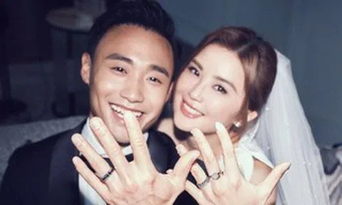 Thái Trác Nghiên công bố cưới "hồng hài nhi" kém 10 tuổi