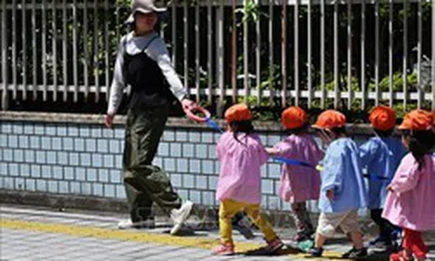 Số lượng trẻ em tại Nhật Bản giảm xuống mức thấp kỷ lục
