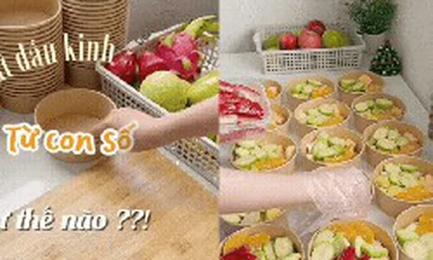 Nghỉ việc lương 10 triệu để bán trái cây gọt sẵn, ngày cao điểm 100 hộp: Cô gái trẻ ở TP HCM kiếm tiền từ điều ai cũng nghĩ đơn giản