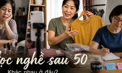 Ở tuổi 50, 3 người phụ nữ cùng học nghề để kiếm thêm: Người thu 6 triệu/tháng, người mất 15 triệu - khác biệt nằm ở đâu?