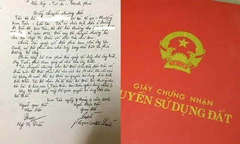Người mua đất bằng giấy viết tay trước năm 2024 được đề xuất công nhận quyền sử dụng đất