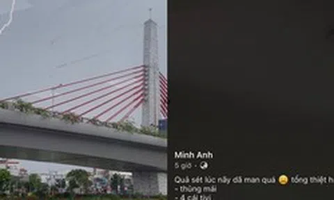 Hải Phòng và miền Bắc: Sét đánh thủng mái nhà, cháy loạt thiết bị điện sau trận giông lớn