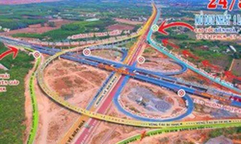 Lộ trình vào đường cao tốc Biên Hòa - Vũng Tàu từ chiều 24-5, tài xế cần lưu ý