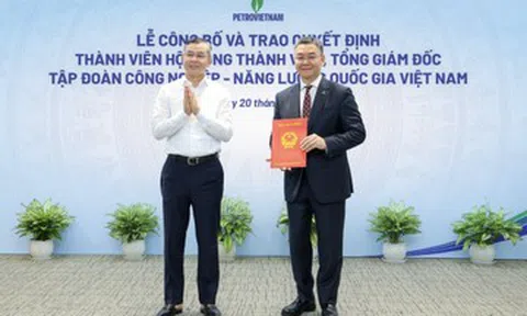 Ông Lê Mạnh Cường được bổ nhiệm làm Tổng Giám đốc Petrovietnam