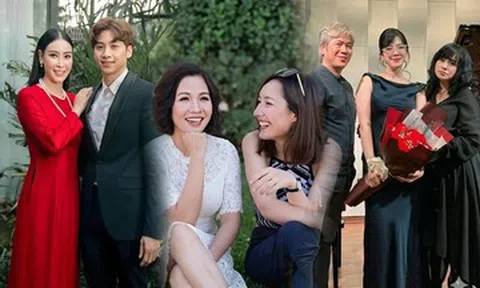 5 mẹ kế được lòng con chồng ở showbiz Việt, từ NSND Lan Hương đến Diva Mỹ Linh
