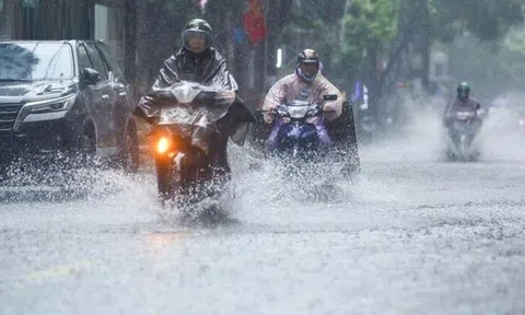 Miền Bắc mưa to, có nơi mưa rất to, tâm điểm nơi nào?