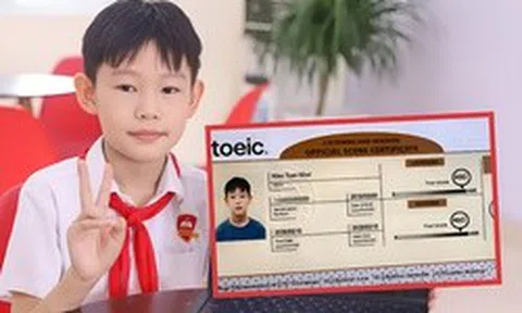 Cậu bé Hà Tĩnh mới học LỚP 4 đã chinh phục 950/990 TOEIC, tưởng luyện đề triền miên, hóa ra bí kíp lại quá bất ngờ!