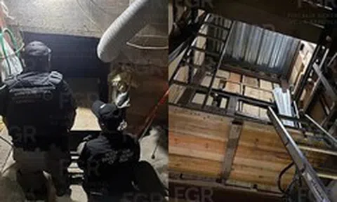 Phát hiện đường hầm buôn lậu xuyên biên giới dài 265m từ Mexico sang Mỹ, ngụy trang tinh vi dưới nhà dân