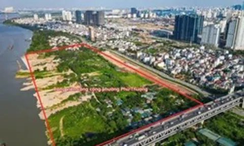 Bàn giao hơn 5ha đất triển khai dự án công viên đầu tiên của Trục đại lộ cảnh quan sông Hồng