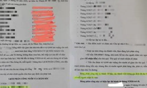 Bảng phân công của 1 gia đình 9 người con đang xôn xao MXH: Chi tiết đến đau lòng!