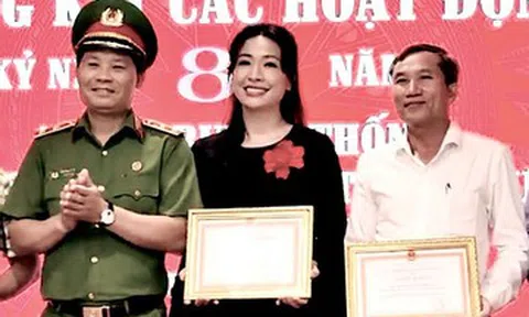 Ca sĩ Thùy Dung nhận tin vui từ Cục Cảnh sát Hình sự