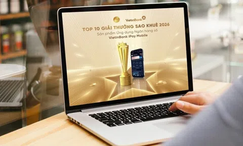 VietinBank iPay Mobile được vinh danh top 10 Sao Khuê 2026