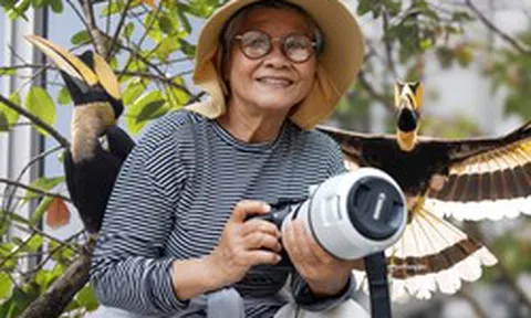 Bí ẩn chú chim khổng lồ xuất hiện giữa trung tâm TP.HCM và người phụ nữ 70 tuổi cả ngày "ôm máy vái trời”