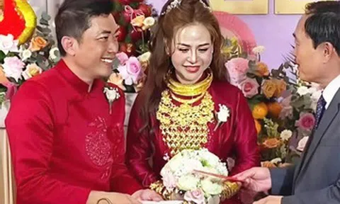 Sự thật tin diễn viên Kinh Quốc 'cưới lần 3, cô dâu đeo vàng trĩu cổ'