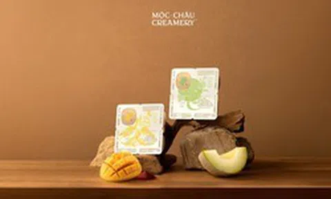 Bật tách vị nhiệt đới cùng Mộc Châu Creamery với bộ đôi sữa chua ăn Thạch pha lê