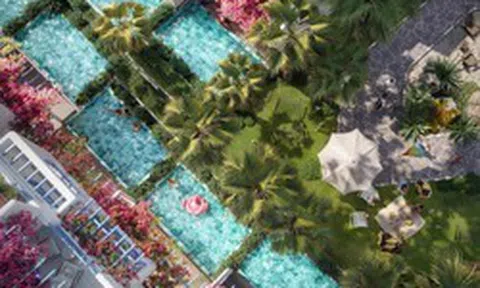Nhà phố biển phong cách Santorini: Sức hút mới dẫn dắt thị trường bất động sản Cam Ranh
