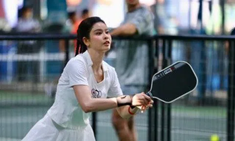 Dàn nghệ sĩ nữ tỏa sáng tại Giải Pickleball Báo Người Lao Động 2026