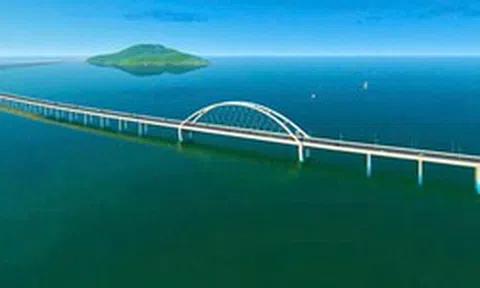 Tiến độ cây cầu vượt biển hơn 18km, dài nhất Đông Nam Á của Việt Nam sau gần 10 tháng khởi công
