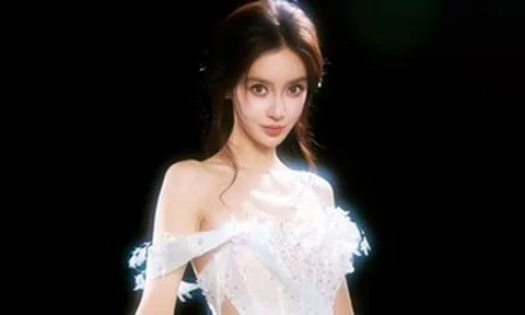 Mỹ nhân Angelababy đẹp vô thực với đầm Việt