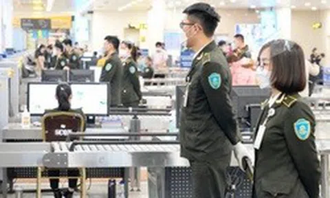 Nhân viên an ninh hàng không được lục soát người tại sân bay khi nào?