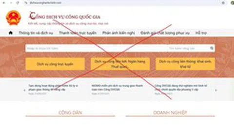 Công an cảnh báo gấp tất cả người dân truy cập “dichvuconghanhchinh.com”