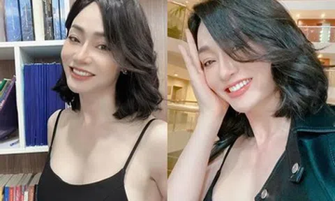 NSƯT Quách Thu Phương tuổi 49 táo bạo, Nhật Kim Anh diện áo tắm thả dáng ở bể bơi
