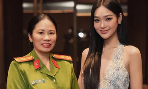 Nữ công an chìm vừa lộ diện trong phim cảnh sát hình sự VTV ngoài đời gợi cảm