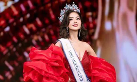 Nhan sắc người đẹp Myanmar đăng quang Hoa hậu Văn hóa thế giới 2026