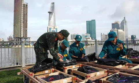 Hàng nghìn quả pháo hoa sẵn sàng toả sáng trên bầu trời Tp.HCM tối 2/7